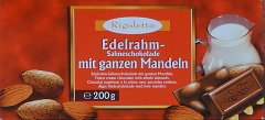 Rigoletto edelrahm mit ganzen Mandeln